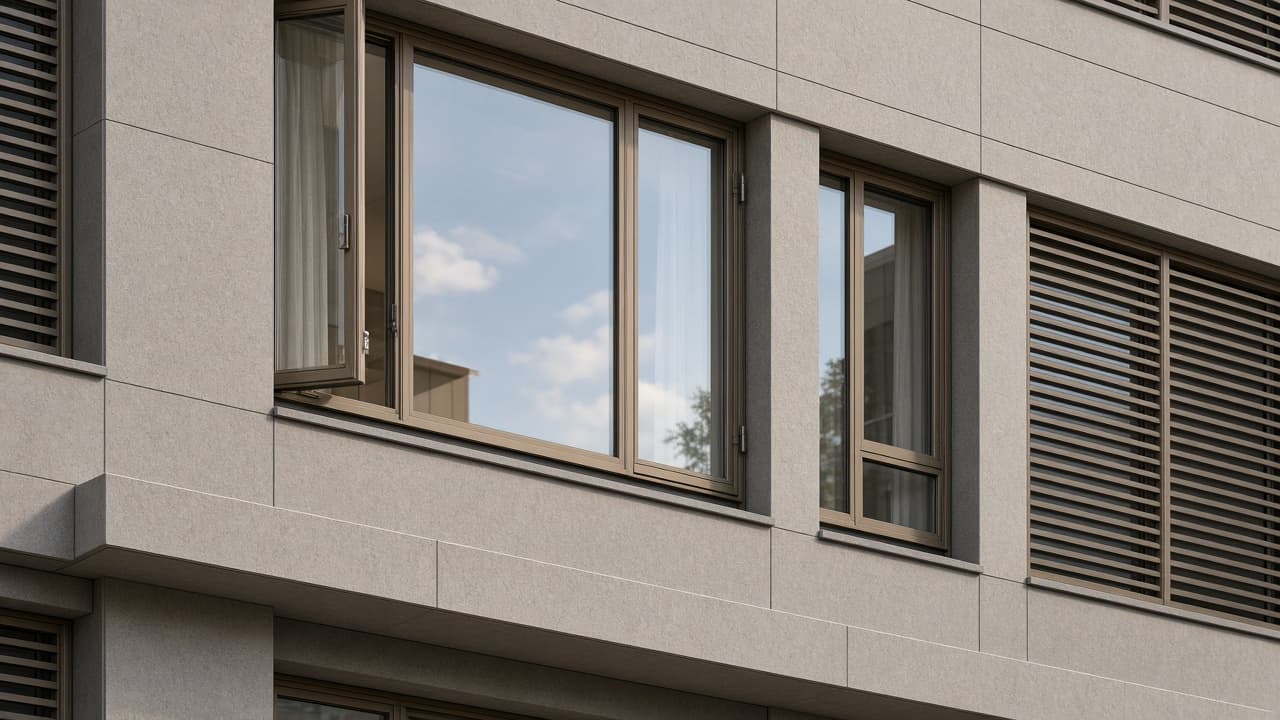Aluminum windows and doors